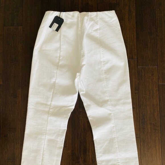 Rag & Bone New York Simone Snap Front Pants White - Picture 8 of 9